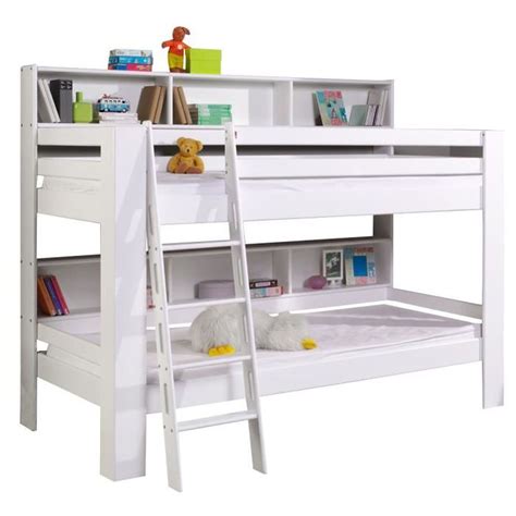 Vu sur findmefans.com vite ! lit superpose 90x200 blanc