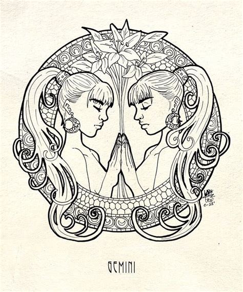 Gemini The Twins Gemini Art Gemini Tattoo Gemini