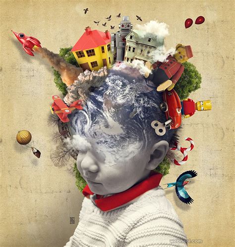 16 Creative Photo Collage By Andrea Costantini Image