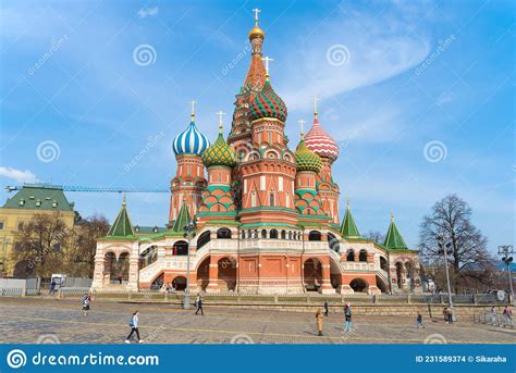 Cathedral Intercession Of The Holy Mother Of God Moscow Russia