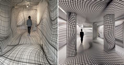 Vertigo Inducing Room Illusions By Peter Kogler Colossal