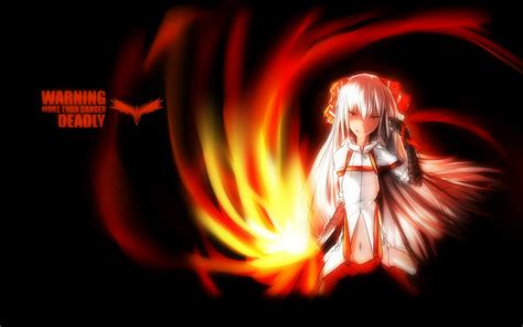 We're pretty sure you will find your perfect wallpapger from our anime category here. flames touhou black dark fire long hair fujiwara no mokou ...