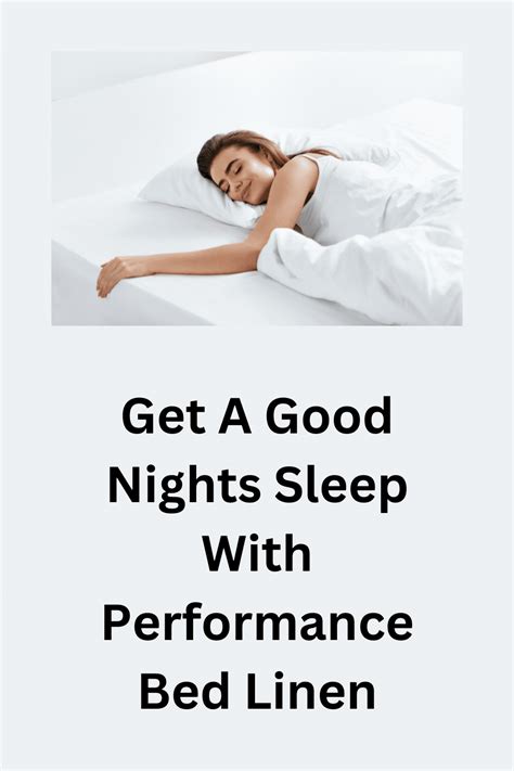 Get A Good Nights Sleep With Performance Bed Linen Stressedmum
