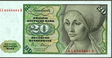 Check spelling or type a new query. Germany 20 Deutsche Mark banknote 1980 Elsbeth Tucher|World Banknotes & Coins Pictures | Old ...