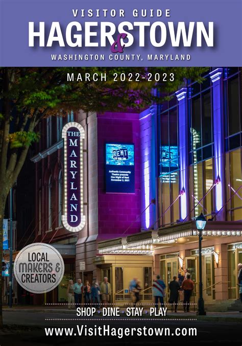 2022 Official Visitor Guide for Hagerstown & Washington County, MD by