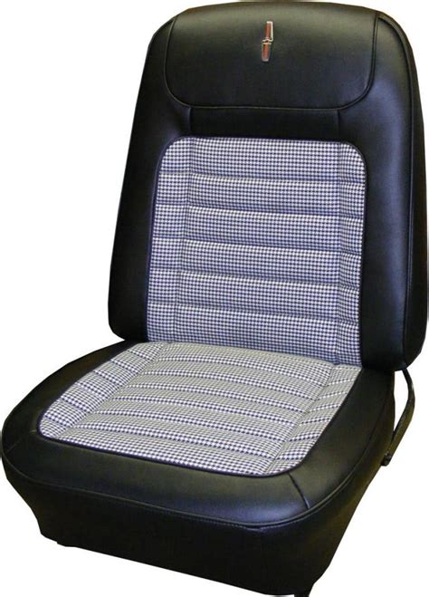 Camaro Pui Deluxe Houndstooth Bucket Seat Covers Preassembled 1969