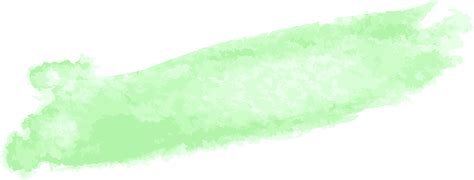 Pincelada De Aquarela Verde 10283595 Png