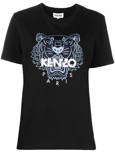 Kenzo Tiger Print T Shirt Farfetch