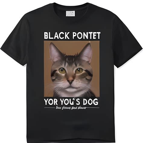 Enchanting Forest Adventure: Black T-Shirt with Intriguing Front Design