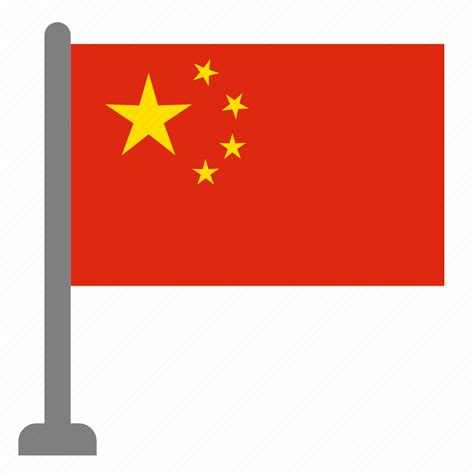 Flag Country China Flags Icon Download On Iconfinder