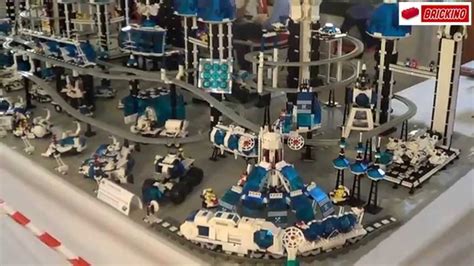 Lego Diorama Futuron Space Base Youtube