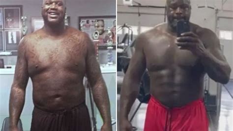 Nba Legend Shaq Sheds Two And A Half Stone In Dramatic Body