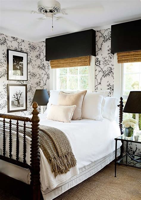 Elegant black and white bedroom ideas with a luxurious feel. 25 Simple Farmhouse Bedroom Design Ideas