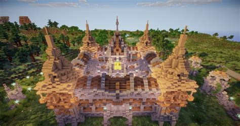 Medieval Castle Faction Spawn Minecraft Map