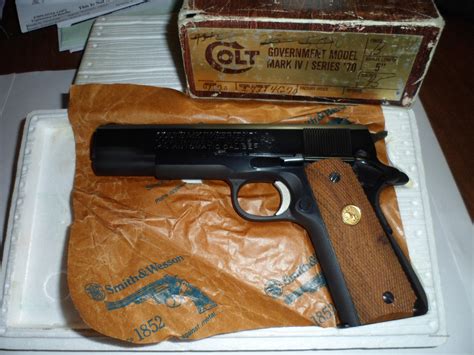 1911 Colt 45 Government Model 70 Series For Sale