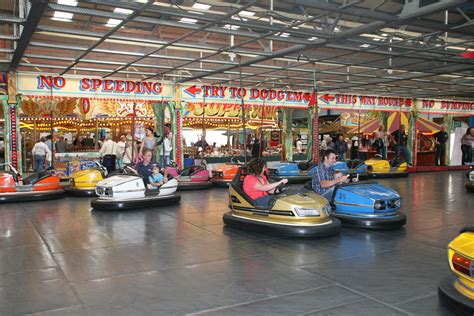 Dodgems at Dingles Fairground Heritage Centre,Devon,England.