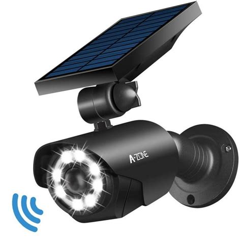 Solar Motion Sensor Light Outdoor 800lumens 8 Led Spotlight 5 Watt