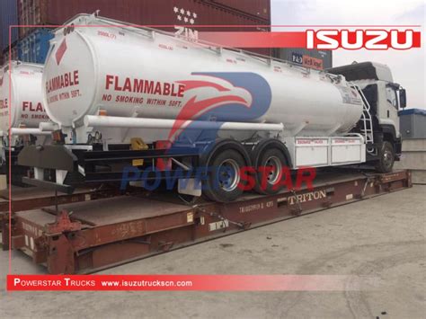 Hot Selling Isuzu Gigavc61 Fuel Oil Diesel Transport Tanker Truck In