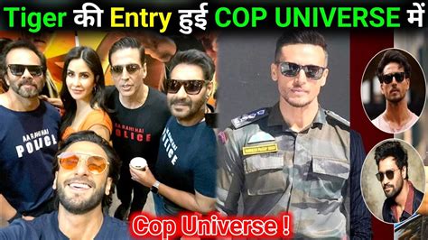 Tiger Shroff Entry In Rohit Shetty Cop Universe Tiger Shroff Join In
