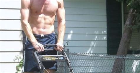 hot neighbor mowing lawn check i need to write a book about this pinterest gay hot