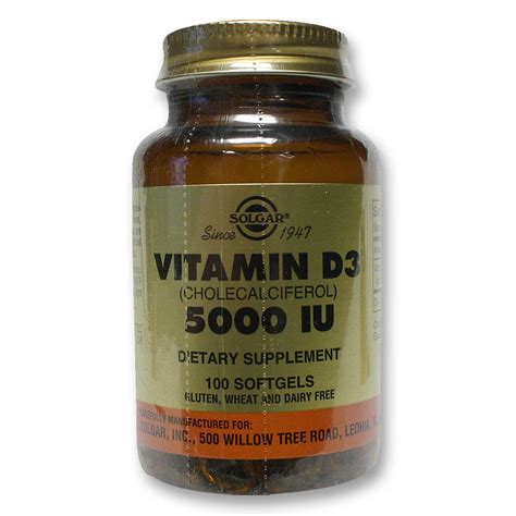 Maybe you would like to learn more about one of these? eVitamins.com: Solgar Vitamin D3 5000 IU - 100 Softgels