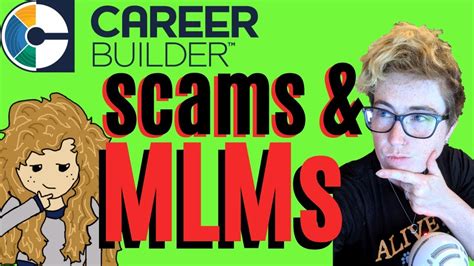 Finding Scams Mlms And Hidden Pyramid Schemes On Careerbuilder Youtube
