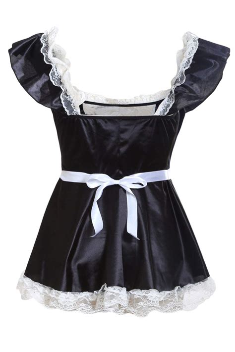 zapzeal maid outfits for women sexy classic french maid gothic waitress servant fancy dress