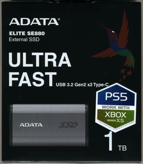 Cdrlabs Com Box Contents And Physical Features Adata Elite Se Tb External Solid State