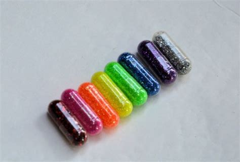 Rainbow Glitter Pills Etsy Glitter Pills Rainbow Glitter Glitter