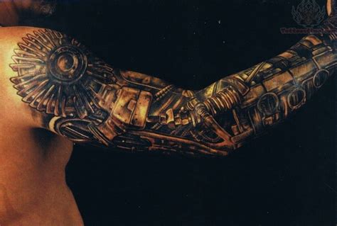 Mechanical Tattoo Images And Designs