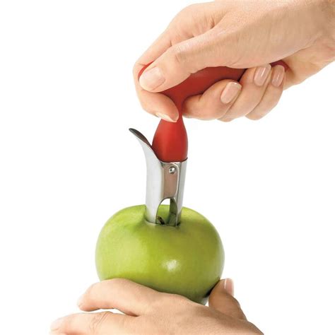 Cuisipro Stainless Steel Apple Corer For Apples Pears Quince Fixed