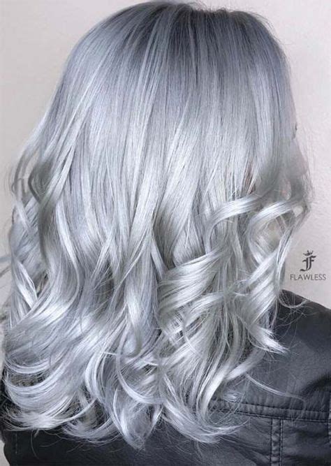 I enjoy doing short precision hair cuts and color using the silver metallic series in the… Silver Hair Trend: 51 Cool Grey Hair Colors & Tips for ...