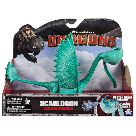 Dreamworks Dragons Defenders Of Berk Action Dragon Figure Scauldron