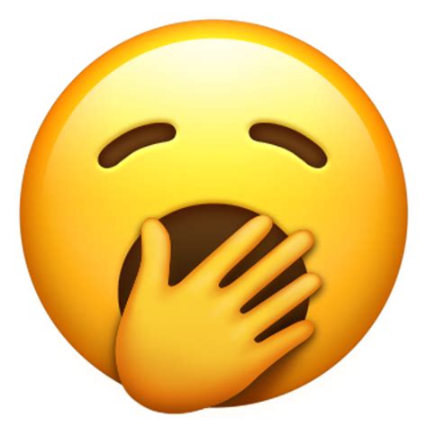 Yawning Face Emoji Android New Emojis Free Transparent Emoji Images