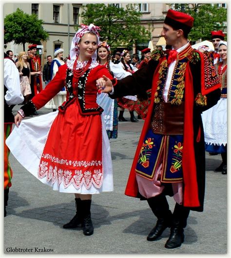 Zalipie Kraków Wschodni Polish Traditional Costume European Dress