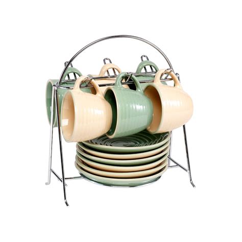 Espresso cups australiaespresso cups australia. 12-pc Espresso Cup & Saucer Set w/Chrome Rack