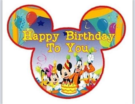 Happy Birthday Happy Birthday Disney Happy Birthday Greetings Happy