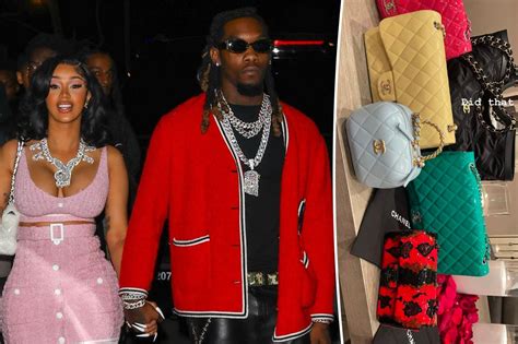 Offset Ts Cardi B Six Chanel Bags For Valentines Day