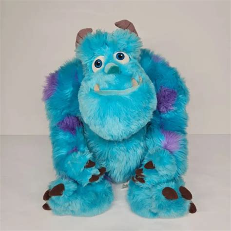 Disney Store Pixar Monsters Inc 18 Inch Cuddler Sulley Plush Stuffed