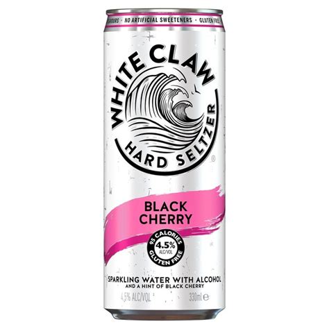 White Claw Hard Seltzer Black Cherry Morrisons