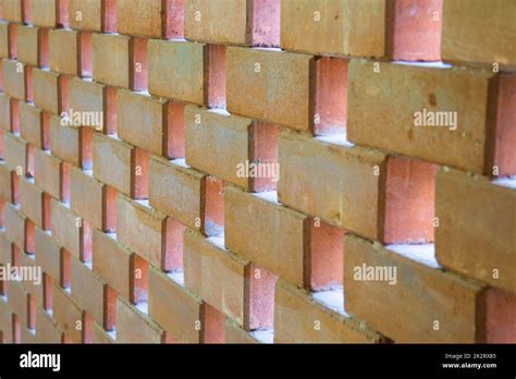 Brick Wall Trough To See Light Stock Photo Alamy