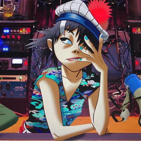 Noodle Gorillaz Phase 4 Gorillaz Gorillaz Noodle Gorillaz Art