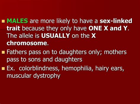 ppt sex linked traits and karyotypes powerpoint presentation free download id 6608176