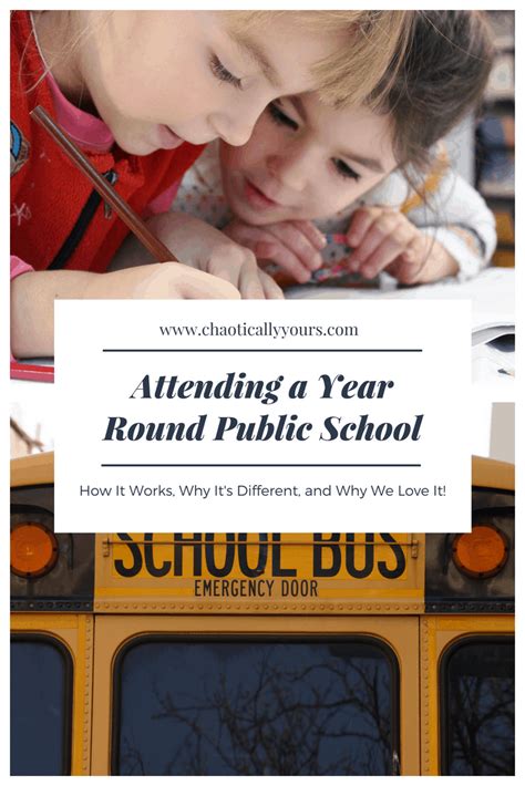 Year Round School Explained Parenting For Dummies School Public School