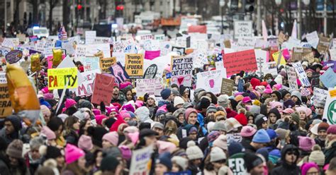 Womens March Draws Thousands To Rallies Across The Country