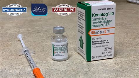Gynecomastia Post Op Care Kenalog Steroid Shot Dr Lebowitz Youtube