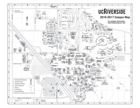 Ucr Campus Map Printable