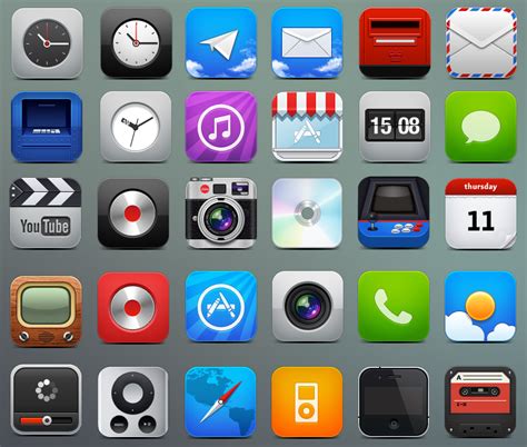 Iphone Icons 40 Icon Sets For Your Iphone Free Download Icons