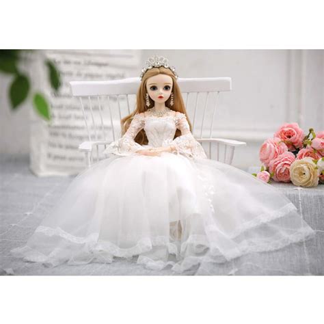 Shop Alivoda Bjd Dolls Bridal Wedding Dress At Artsy Sister