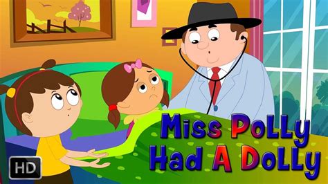 Miss Polly Had A Dolly - Nursery Rhyme With Lyrics - Kids Songs | Kids